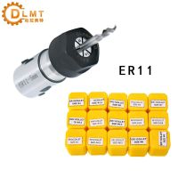 ER11 Chuck Collet Spindle Motor Shaft Extension Rod Spindle และ Collet Set 7PC 8PC 13PC 15PC Lathe Tool Spindle Tool เครื่องมือบาร์