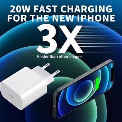 [HOT RUXMMMLHJ 566] ที่ชาร์จ USB C 20 W PD 3. 0ที่ชาร์จเร็ว20 W เครื่องดัดแปลงไฟที่ชาร์จปลั๊กสำหรับ iPhone 13 12 11 Pro Max Samsung S21 Note iPad Pro