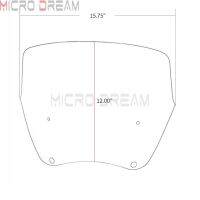 [E1v7] รถจักรยานยนต์คาเฟ่แข่ง9 "12" กระจกบังลมสำหรับ Harley Dyna Softail Sportster ไขมันบ๊อบ FXR Fairing กระจกบังลม