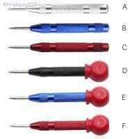 5 inch Automatic Center Punch Spring Loaded Marking Starting Holes Tool Wood Press Dent Marker Woodwork Tool Hole Drill Bits New