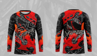 (In stock) 2023 Fashion mens sports clothing evo viper Long Sleeve t-shirt  Cycling Bike Racing Motorcycle jersey Full Sublimation Version 4