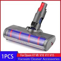 หัวทำความสะอาดลูกกลิ้งอ่อนสำหรับ Dyson V6 DC58 V7 V11 V10 V15แท่งดูดฝุ่นทำความสะอาดไร้สายอุปกรณ์เปลี่ยนหัวแปรงถูพื้น