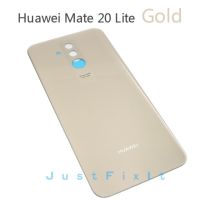 【✱2023 HOT✱】 diyi45718 ฝากระจกสำหรับ Huawei Mate 20 Lite เคสสำหรับฝาครอบด้านหลังประตูหลัง