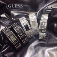 นาฬิกาข้อมือ แฟชั่น แบรนด์ สายเลส ประดับเพชร (Guess)