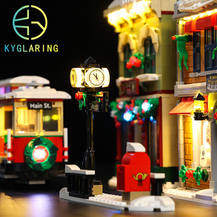 kyglaring-led-lighting-set-สำหรับ10308-christmas-high-street-ไม่รวม-building-blocks-ตกแต่งวันหยุด-diy