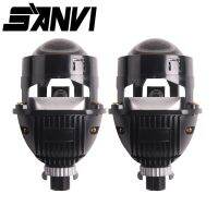 Sanvi 2.5 inch S8 Pro 12V 94W 5500K 7040LUX Car Bi LED Projector Lens Headlight LHD RHD For Auto Retrofit Light Car Accessories Bulbs  LEDs  HIDs