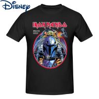 พื้นที่สูงเด็ก Yoda T เสื้อผู้ชาย 100% Cotton เสื้อยืดลูกเรือคอ Mandalorian TEE เสื้อแขนสั้น Disney เสื้อคลาสสิก