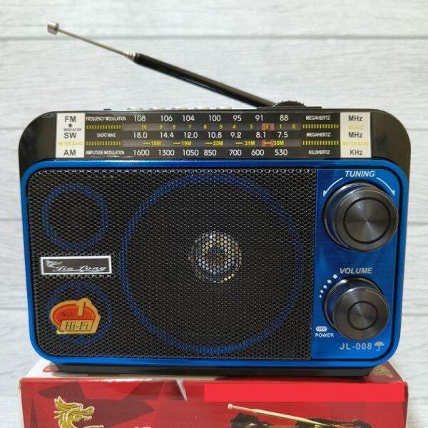 Radio Mini Portable RA-008 AM/FM - Avec écouteurs - Emballage Ouvert, Jamais Utilisé