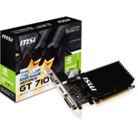 VGA Graphic Card  NVIDIA 700 Series (การ์ดแสดงผล) รุ่น MSI GT 710 2GB 2GD3H-LP