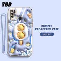 YBD ใหม่เคส3D มีวิสัยทัศน์ Vivo Y50 Y30 Y30i V1965SA 1938 1935 น่ารักการ์ตูนคู่เคสนิ่มกรณีโทรศัพท์รูปแบบเคลื่อนไหว