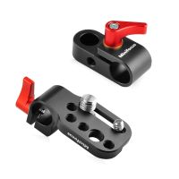 【CW】 Minifocus 15mm Rod Clamp with Screw Hole for Plate Handle Grip Rail System Extension accessories