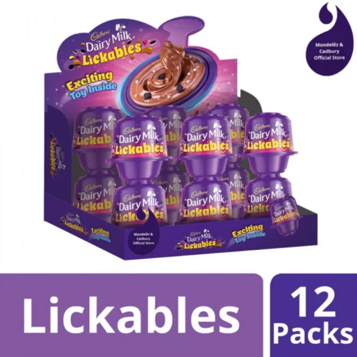 (12PCS) CADBURY DAIRY MILK LICKABLES 20G Lazada PH