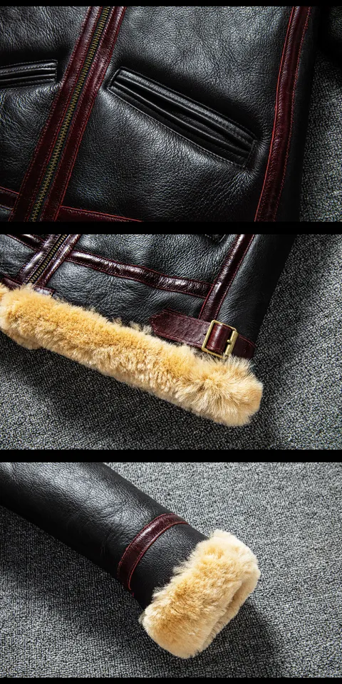 Louis Vuitton Shearling Aviator with Python