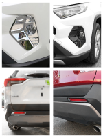 อุปกรณ์ตกแต่งคิ้วสำหรับโตโยต้า RAV4 Rav 4 2019-2021 2022แต่งรถตกแต่งด้านหน้าด้านหลังโคมไฟหมอก