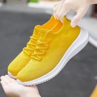 Number 40 Woman Vulcanize Shoes Orange White Sports Shoes Size 15 White Womens Summer Sneakers Summer Mesh Sneakers Shoe Tennis