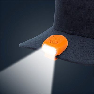 DENIFFY ใช้ได้จริง สว่าง 3 LED หมุนได้ โคมไฟหมวก ไฟหน้า โคมไฟติดหมวก แคปไลท์แบบหนีบ