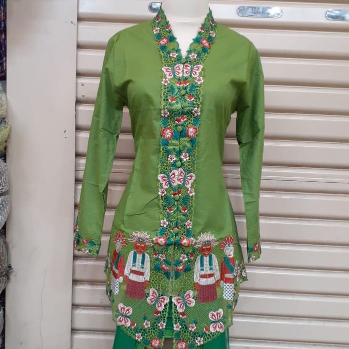 Atasan Kebaya Encim Ondeljual Atasan Kebaya Encim Kebaya Encim Modern Kebaya Jumbo Baju