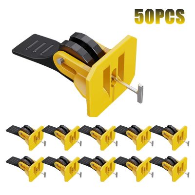 【CW】 50PCS Leveling Device 2mm Leveler Adjuster Plastic Reusable Positioning Locator Spacers Laying