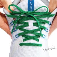 【hot sale】■ D18 Classic Elastic Shoelaces for Sneakers 7 Mm Width Flat Shoelace for Child Kids Adults Shoe Laces Rubber Bands for Shoe Lace Women Man Sports Shoestrings Shoes Accessories 1 Pair