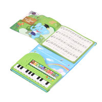 Bigfun 20-Key Piano Book Electronic Piano Keyboard &amp; Music Book 2-In-1 Piano Songbook With Built-In Keyboard With 10 Instruments &amp; 10 Songs Educational Musical Gadget For Kids 3 &amp; Up