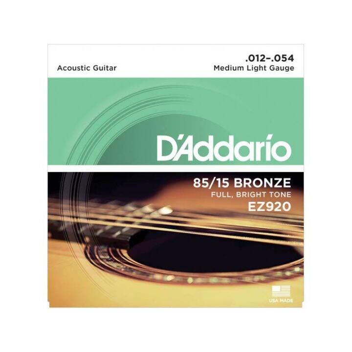 โปรโมชั่น-สายกีตาร์โปร่ง-แท้100-daddario-ez920-สาย12-คุ้มค่า-อุปกรณ์-ดนตรี-อุปกรณ์-เครื่องดนตรี-สากล-อุปกรณ์-เครื่องดนตรี-อุปกรณ์-ดนตรี-สากล