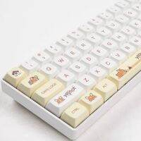 Keycaps Keycap XDA Keycap ระเหิด PBT Corgi คีย์บอร์ดแบบกลไกน่ารัก