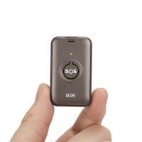 G06ส่วนบุคคล GPS Tracker การสื่อสารสองทาง SOS Panic ปุ่มบันทึกเสียง Security Alarm สำหรับเด็กผู้สูงอายุ Old People