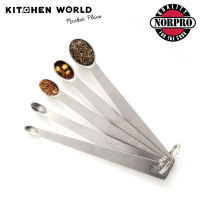 Norpro 3080D Mini Measuring Spoon Set of 5 pcs / ช้อนตวง