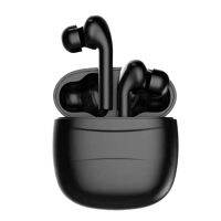 J3 TWS Headphones In-Ear Stereo Bluetooth V5.0 Earphones High Definition Mic Rechargable Wireless Headphones(Black)