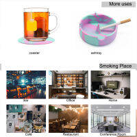 ที่เขี่ย Ash Tray Anti-Scalding Washable Reusable Living Room Container