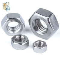 20-50Pcs DIN934 M2 M2.5 M3 M4 M5 M6 M8 304 Stainless Steel Metric Thread Hex Nut Hexagon Nuts  JIANKUI Nails Screws Fasteners