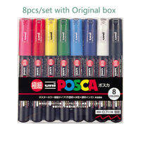 Acrylic 128 Color Mitsubishi Posca Pc-1m Cartridge - Ultra-thin Warhead -0.7mm Art Cartridge - Office School Gift Pen Art Pens