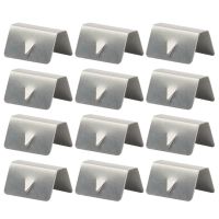 12/8 Pcs Wind Rain Deflector Channel Clips Wind/Rain Eyebrow Clips Stainless Steel Car Window Deflectors For Heko G3 SNED