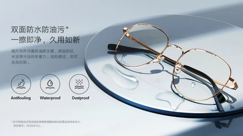 نظارة الحماية من أشعة الأجهزة شاومي Xiaomi Mijia Anti Blue Ray Glasses Titanium Lightweight -HMJ01RM UNISEX