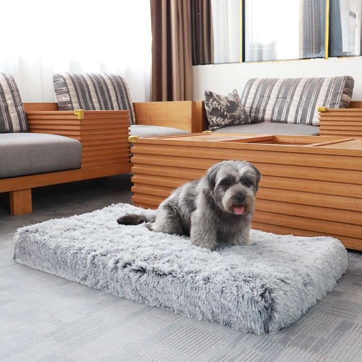 pets-baby-square-long-plush-warm-dog-bed-withcat-mats-pet-kennel-warm-sleepping-for-pets-washable-dogs-โซฟาเตียงแมวอุปกรณ์