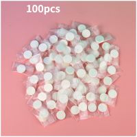 ❂✧ 100PCS White Disposable Compressed Towel Outdoor Travel Fishing Makeup Remover Face Magic Towel