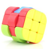 Magic Cube Fidget Toys Speed Cube Cylindrical Color Cube Special-shaped Cube Puzzle Smooth Fun Third Level Puzzle Toys