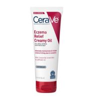 CeraVe Eczema Relief Creamy Oil 236ml. เซราวี อิกเซอม่า รีลิฟ ครีมมี่ ออยล์ ครีมทาผิว แก้คันสูตรเข้มข้น