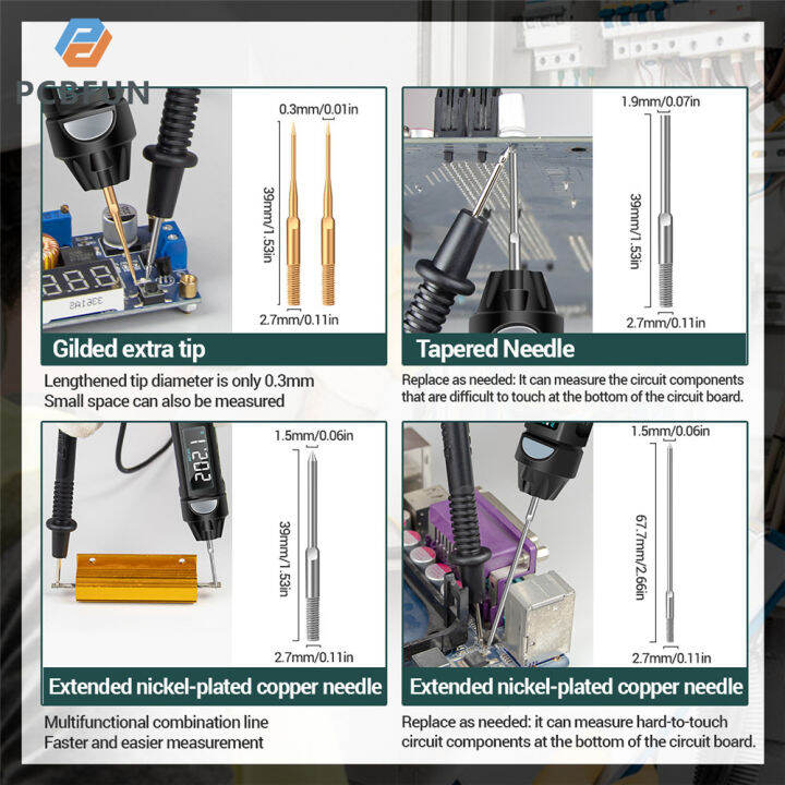 มัลติมิเตอร์แบบดิจิทัล-pcbfun-จำนวน6000-a3008อัจฉริยะเครื่องทดสอบแรงดันไฟฟ้าแบบไม่สัมผัสปากกาตรวจจับแรงดันไฟฟ้ากระแสสลับแบบไม่สัมผัส