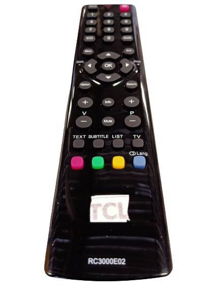 รีโมททีวี-ทีซีแอล-tcl-tv-จอแบนled-รุ่น-rc3000e02