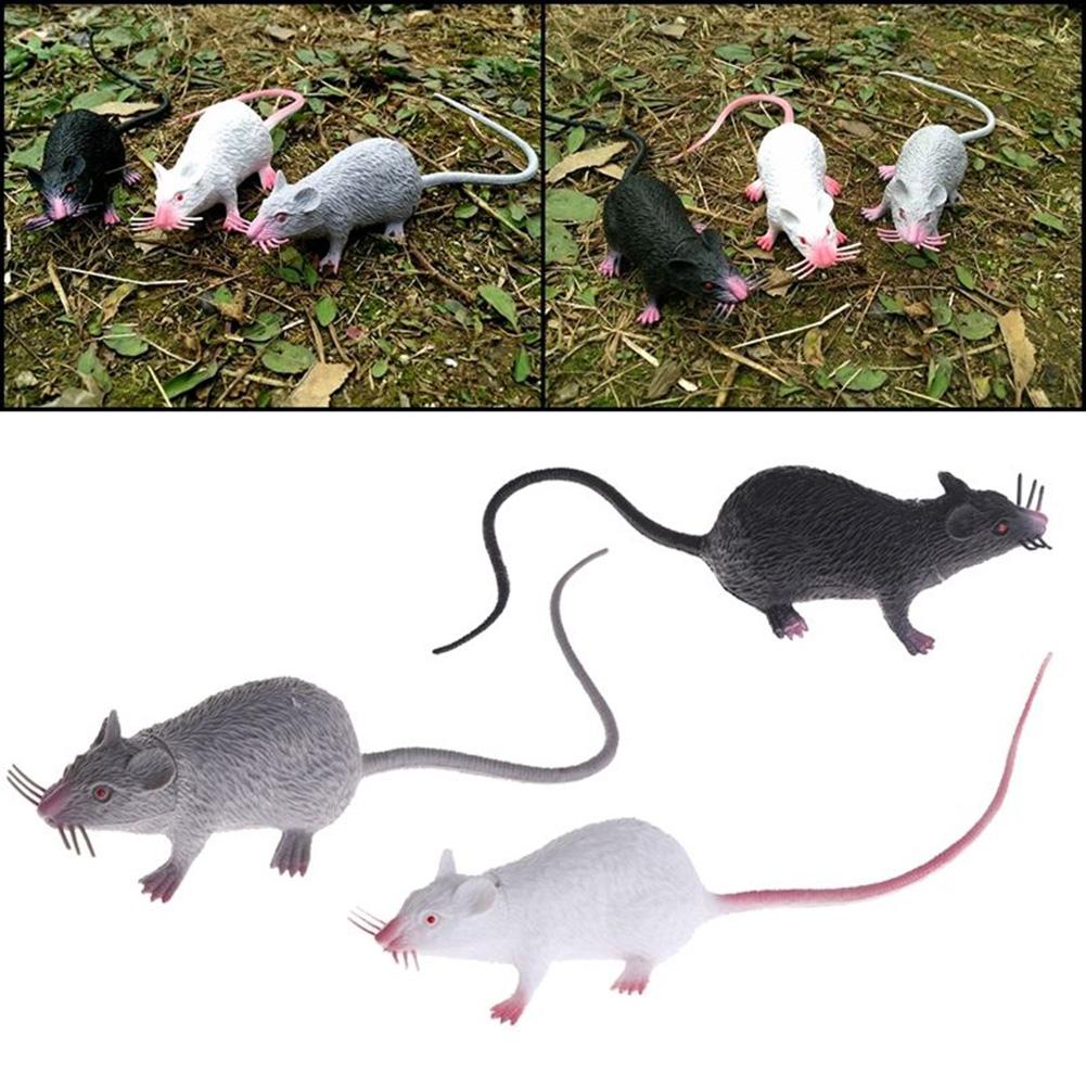 Plastic Rats Mouse Model Trick Toys Decor Tricks Pranks Props NICA 