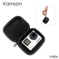 อุปกรณ์เสริมของ Vamson OSMO 6สำหรับฮีโร่กันกระแทก4แพ็ค7แอ็กชัน VP804พกพาขนาดเล็กกล่องเก็บของฝาครอบกันน้ำสำหรับวิดีโอและกล้องแอคชั่นแคมคอร์เดอร์