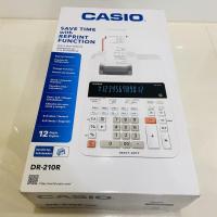 เครื่องคิดเลข Casio เครื่องคิดเลข ตั้งโต๊ะ แบบปริ้นท์ รุ่น DR-210R ชนิดมีกระดาษบันทึก ของแท้ 100% ประกันศูนย์เซ็นทรัล CMG 2 ปี