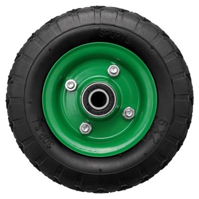 Inflatable Tire Wear-Resistant 6In Wheel 150mm Tire Industrial Grade Cart Trolley Tyre Caster 250Kg 36Psi