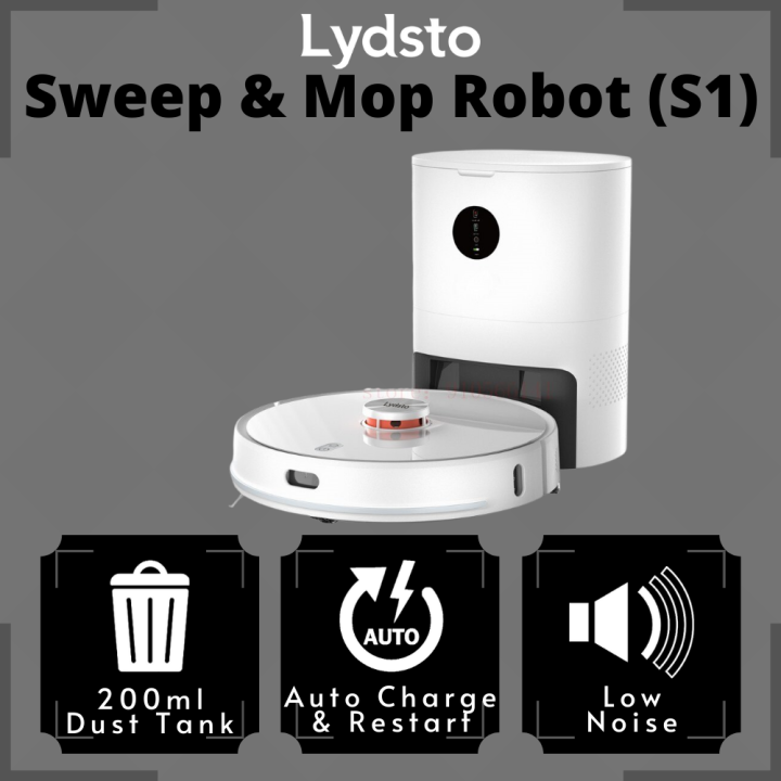 LYDSTO S1 Robot Sweep & Mop | Lazada