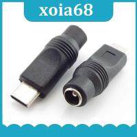 QB4LA USB Connector DC 5.5x2.1mm Power Adapter Converter to Type-C Male Female Jack Adapter for Laptop Notebook Computer PC