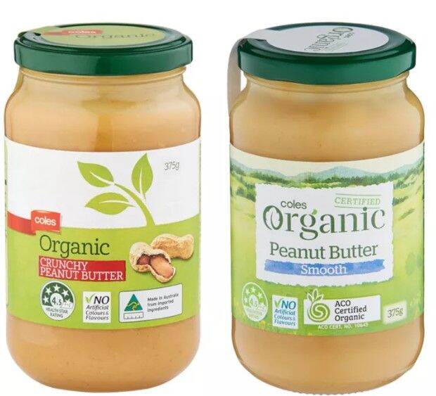Coles Organic Crunchy Peanut Butter 375g. Lazada.co.th