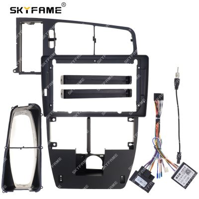 SKYFAME Car Frame Fascia Adapter Canbus Box Decoder For Volkswagen Jetta 2004-2012 Android Radio Dash Fitting Panel Kit
