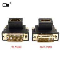 【✲High Quality✲】 d7zaa4b ที่เป็นมุมลงระดับ Dvi ชายที่ Hdmi ตัวเมียสูงอะแดปเตอร์สำหรับคอมพิวเตอร์การ์ดจอ Hdtv 90องศา