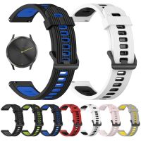 vfbgdhngh 20mm 22mm Wrist Strap for Garmin Vivoactive 3 4 HR Watchband for Garmin Sq Active Move Venu 2 Silicone Bracelet Belt Watch Band